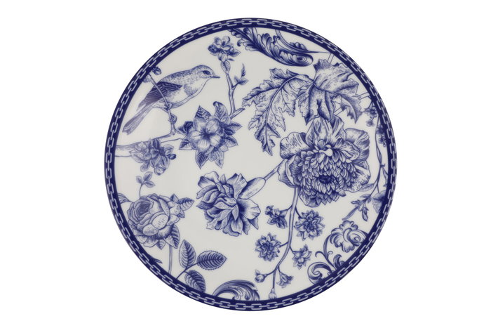 Hermia Juego de Vajilla de Porcelana de 24 Piezas Azul y Blanco Hermia Juego de Vajilla de Porcelana de 24 Piezas Azul y Blanco